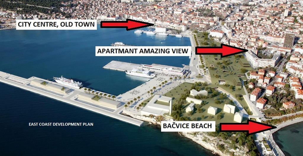Apartment Amazing View Split Phòng bức ảnh